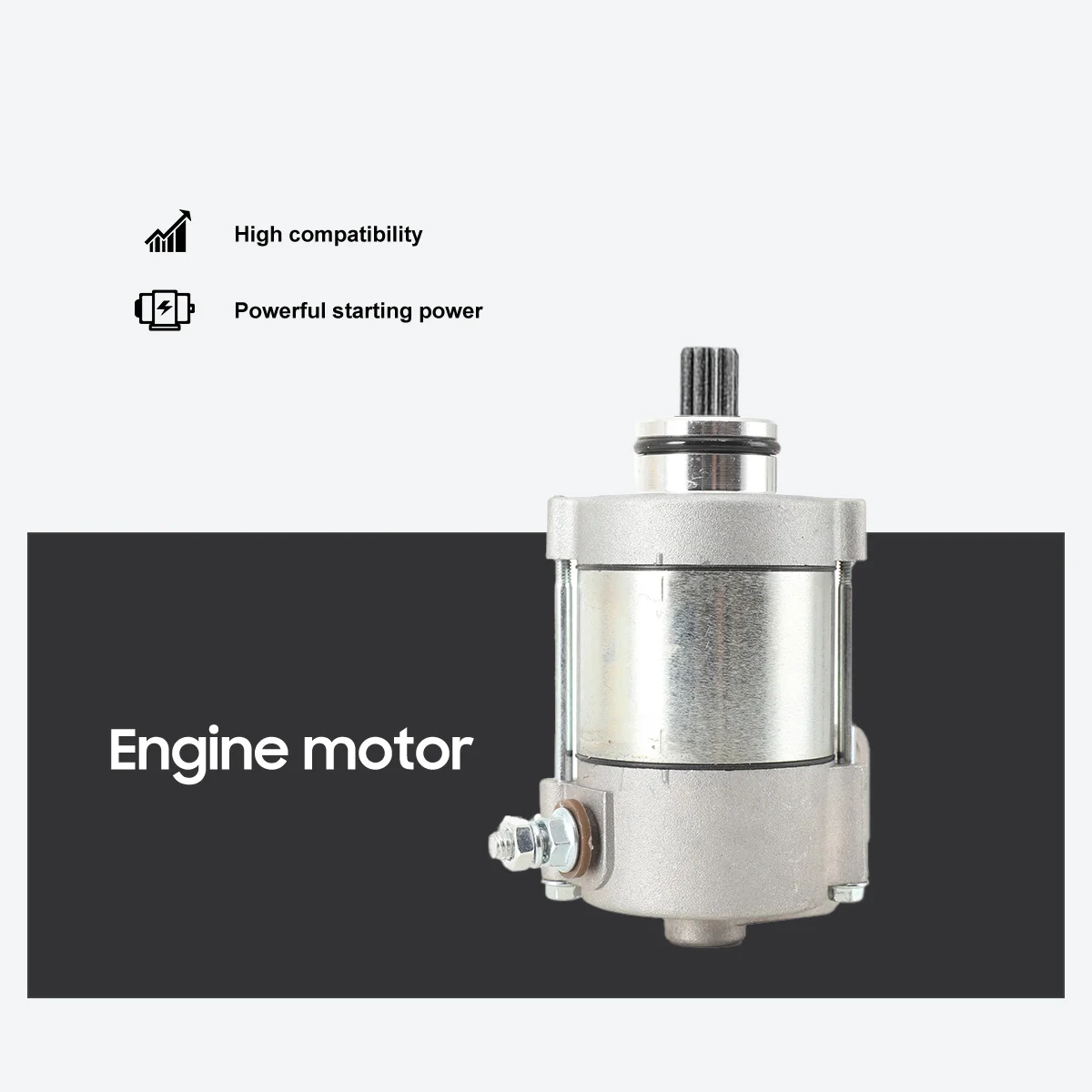 Motorino di avviamento 410W e set Bendix per KTM 200 250 300 EXC EXC-E 2007-2010 R 2014-2015 OEM: 55140001100 55140001000 - immagine 4